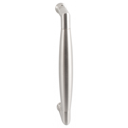 Deurgreep ton model Ika 130mm RVS geborsteld haaks