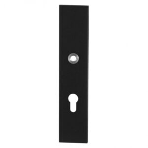 veiligheidsbinnenschild PC92 248x52x8 mm rechthoekig Zwart