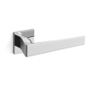 1761 seven deurkruk op rozet chrome satinchrome