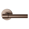 GPF3041.A2-05 Bronze blend deurkruk Hipi Deux op ronde rozet