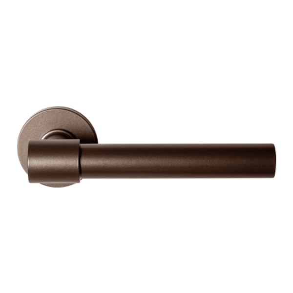 GPF3052.A2-00 Bronze blend deurkruk Hipi Deux+ op ronde rozet