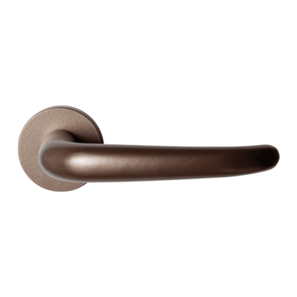 GPF3085.A2-00 Bronze blend deurkruk Tino op ronde rozet