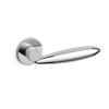 deurkruk op rozet totem 461 chrome satinchrome 51x6mm