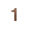 gpf bronze blend huisnummer 1 l 200 mm