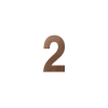 gpf bronze blend huisnummer 2 150 mm