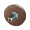 gpf1100 a2 0400 rozet 50x8mm bronze blend met vastgelaste knopvastzetter