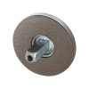 gpf1105 a3 0400 rozet 50x6mm mocca blend met vastgelaste knopvastzetter