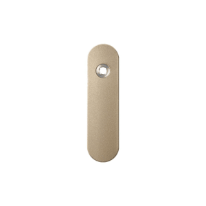 gpf1110 a4l kortschild afgerond blind linksdraaiend champagne blend