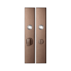 gpf1125 a2 langschild rechthoekig wc55 8 grote knop bronze blend