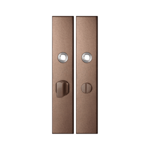 gpf1125 a2 langschild rechthoekig wc55 8 grote knop bronze blend