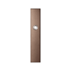 gpf1125 a2l langschild rechthoekig blind linksdraaiend bronze blend