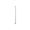 gpf14 deurgreep verkropt 30x30x1200mm hoogte 60mm champagne blend