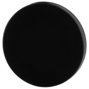 GPF6900VZ blinde rozet 53x6mm zwart egaal
