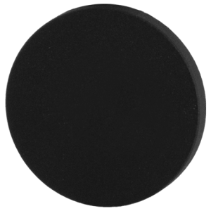 GPF8900VZ blinde rozet 53x6mm zwart