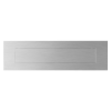 gpf9836 09 rvs mat geborsteld briefplaat rechthoekig 350x100x2 5mm met verende vlakke binnenklep