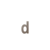 huisnummer toevoeging letter d mocca blend 156 mm
