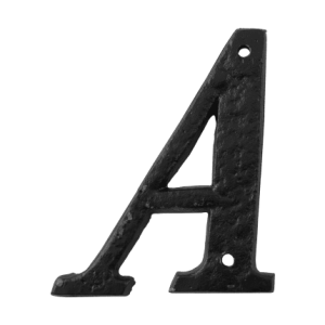 Landelijke huisnummer letter ‘A’, 101 mm