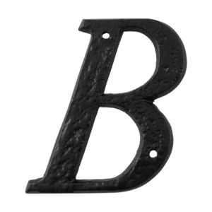 Landelijke huisnummer letter ‘B’, 101 mm