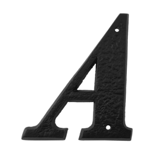 Landelijke huisnummer letter ‘A’, 152 mm