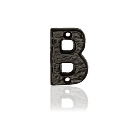 Landelijke huisnummer toevoeging letter ‘B’, 50 mm