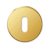 sleutelrozet mandelli 651 b 51x10mm goud 24k