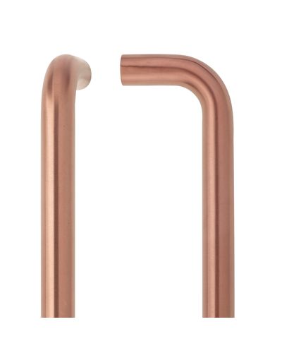 Deurgreep 29x425mm (set) Brons PVD